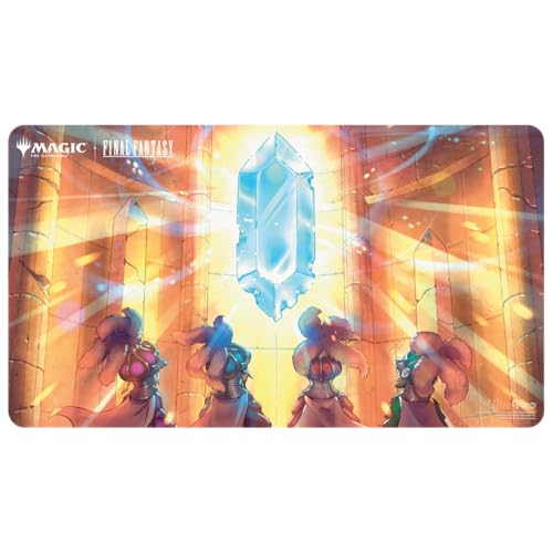 Ultra PRO - Final Fantasy x Universes Beyond Crystal's Chosen Playmat for Magic: The Gathering | Card Game Playmat, Final Fantasy Collectibles, Desk Mat Mousepad von Ultra Pro