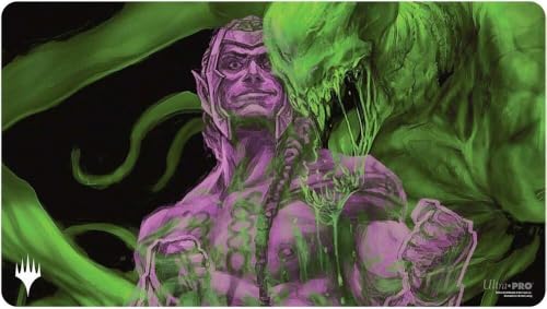 Ultra PRO - MTG Duskmourn Playmat Commander Ft. Tyvar, The Pummeler for Magic: The Gathering, Use as Mousepad, Desk Mat, Protects MTG Cards During Gameplay Ultra PRO - MTG Duskmourn Playmat Commander Ft. Tyvar, The Pummeler for Magic: The Gathering, Use as Mousepad, Desk Mat, Protects MTG Cards During Gameplay von Ultra Pro