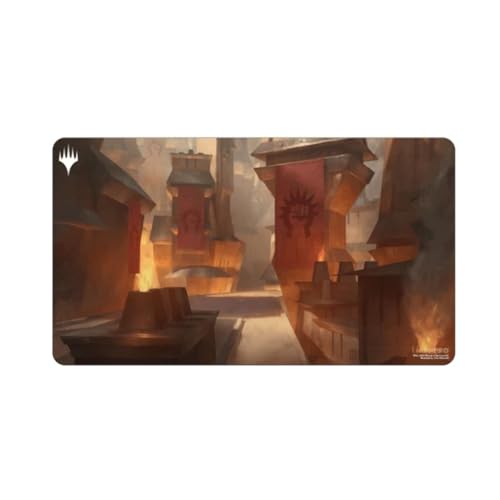 Ultra PRO MTG Ravnica Remastered Spielmatte aus der Boros-Legion, schützt Karten während des Spiels oder Neuorganisierung von Commander-Decks, perfekt als Mauspad, Schreibtischunterlage für Zuhause von Ultra Pro