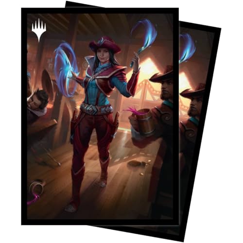 Ultra PRO - Magic: The Gathering Outlaws of Thunder Junction 100ct ChromaFuion Standard Size Card Sleeves Ft. Stella Lee, Protect & Store Your Gaming Cards, MTG Cards, Matte Finish Card Sleeves von Ultra Pro