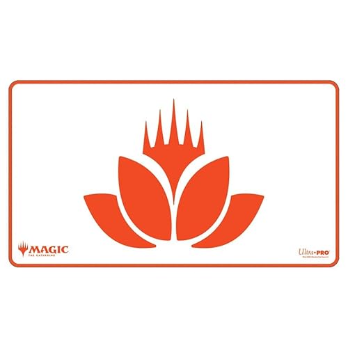 Ultra PRO - Mana 8 Stitched Edge Playmat - Lotus for Magic: The Gathering, Collector's Edition Durable Non-Slip MTG Protective Enhanced Gaming Surface Artwork Playmat von Ultra Pro