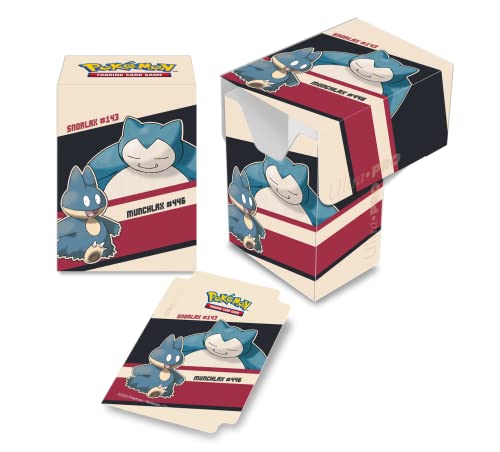 Ultra Pro UP - Snorlax & Munchlax Full View Deck Box for Pokémon von Ultra Pro