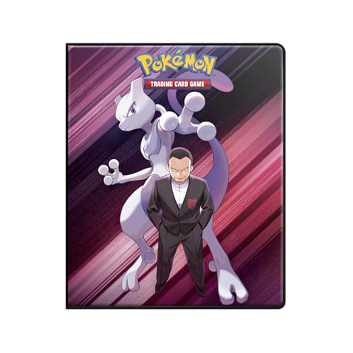 Ultra PRO - Scarlet & Violet: Destined Rivals 9-Pocket Portfolio für Pokémon | Sammelkarten- und Pokémon-Kartenbinder-Album zum Schutz von bis zu 126 Single-Loaded Karten | 252 doppelt geladene Karten von Ultra Pro