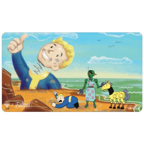 Ultra PRO - Spielmatte Fallout - Ravages of War - for Magic: The Gathering, Limitierte Auflage Sammel-Tisch-Handel Notwendiges Spielzubehör Ultra PRO - Spielmatte Fallout - Ravages of War - for Magic: The Gathering, Limitierte Auflage Sammel-Tisch-Handel Notwendiges Spielzubehör von Ultra Pro