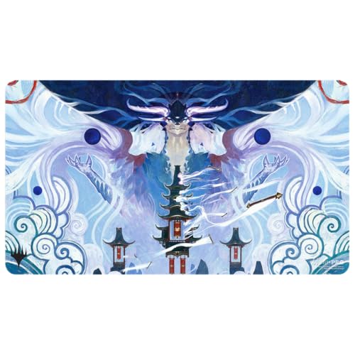 Ultra PRO - Tarkir Dragonstorm Inspired Ultimatum Playmat for Magic: The Gathering | Gaming Table Mat, Card Game Accessory, TCG Playmat, Tabletop Gaming Mat, Collectible Card Game Mat von Ultra Pro
