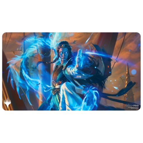 Ultra PRO - Tarkir Dragonstorm Narset, Jeskai Waymaster Playmat for Magic: The Gathering | Gaming Table Mat, Card Game Accessory, TCG Playmat, Tabletop Gaming Mat, Collectible Card Game Mat von Ultra Pro