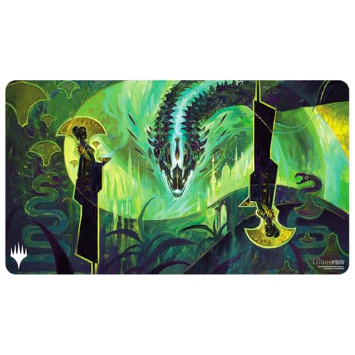 Ultra PRO - Tarkir Dragonstorm Emergent Ultimatum Playmat for Magic: The Gathering | Gaming Table Mat, Card Game Accessory, TCG Playmat, Tabletop Gaming Mat, Collectible Card Game Mat von Ultra Pro