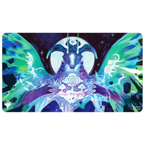 Ultra PRO - Tarkir Dragonstorm Genesis Ultimatum Playmat for Magic: The Gathering | Gaming Table Mat, Card Game Accessory, TCG Playmat, Tabletop Gaming Mat, Collectible Card Game Mat von Ultra Pro