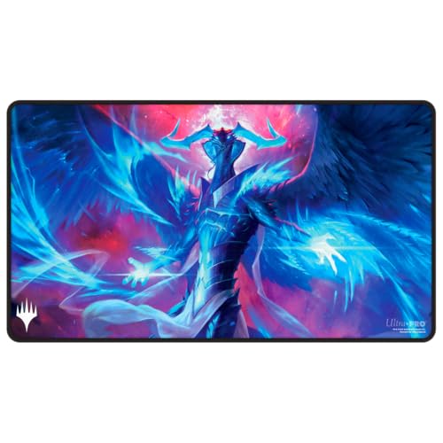 Ultra PRO - Tarkir Dragonstorm Ugin, Eye of The Storms Black Stitched Playmat for Magic: The Gathering | Gaming Table Mat, Card Game Accessory, TCG Playmat, Tabletop Gaming Mat von Ultra Pro