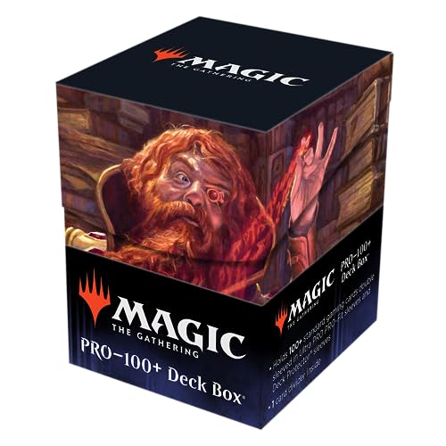 Ultra Pro - 100+ Kartendeck-Box für Magic: The Gathering Commander Masters - Commodore Guff Artwork - Speichern Sie bis zu 100 Karten mit Doppelhüllen mit Vertrauen, schützen und speichern Sie von Ultra Pro