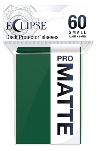 UP - Eclipse Matte Small Sleeves: Forest Green (60 Sleeves) von Ultra Pro