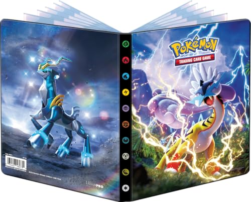 Ultra Pro - Asmodee – Pokémon Scharlach und Violett – Zeitliche Kräfte (EV05): Notizbuch mit Kartenfach – Kapazität: 80 Karten – Gesellschaftsspiele – Zubehör für Sammelkarten Ultra Pro - Asmodee – Pokémon Scharlach und Violett – Zeitliche Kräfte (EV05): Notizbuch mit Kartenfach – Kapazität: 80 Karten – Gesellschaftsspiele – Zubehör für Sammelkarten von Ultra Pro