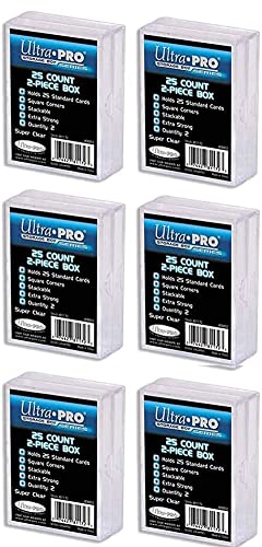Ultra Pro 25 Count 2-Piece Plastic Box 12 Pack von Ultra Pro