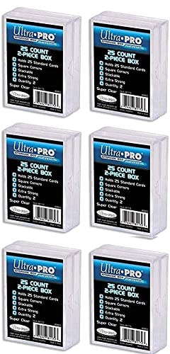 Ultra Pro 25 Count 2-Piece Plastic Box 12 Pack von Ultra Pro