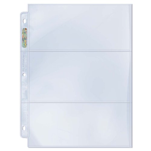 Ultra Pro 3-Pocket Platinum Pages 3-1/2" X 7-1/2" Ultra Pro 3-Pocket Platinum Pages 3-1/2" X 7-1/2" von Ultra Pro
