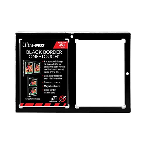 Ultra Pro 35PT 2-Card Black Border UV ONE-Touch Magnetic Holder Ultra Pro 35PT 2-Card Black Border UV ONE-Touch Magnetic Holder von Ultra Pro