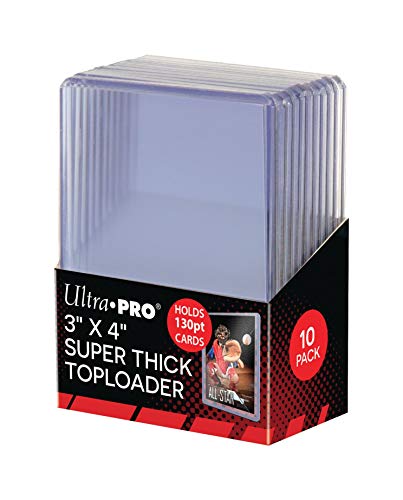 Ultra Pro 82327 Toploader, 7,6 x 10,2 cm, 10 Stück, cremefarben von Ultra Pro