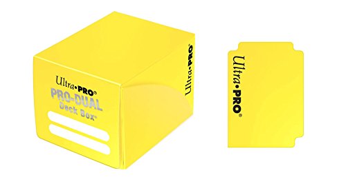 Ultra Pro 82986 UP Deck Box, Yellow, 10,5x9,5x7,8 von Ultra Pro