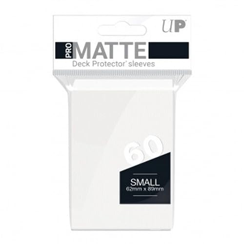 Ultra Pro 84022 UP Pro Matte Small Sleeves, White, 62x89 von Ultra Pro