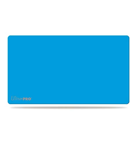 Ultra PRO Spielmatte – Hellblau – ca. 61 x 34 cm – rutschfeste Stoffmatte für TCG & Brettspiele – Kartenunterlage für Turniere, Homeoffice & Schreibtisch – Auch als XL-Mauspad geeignet von Ultra Pro