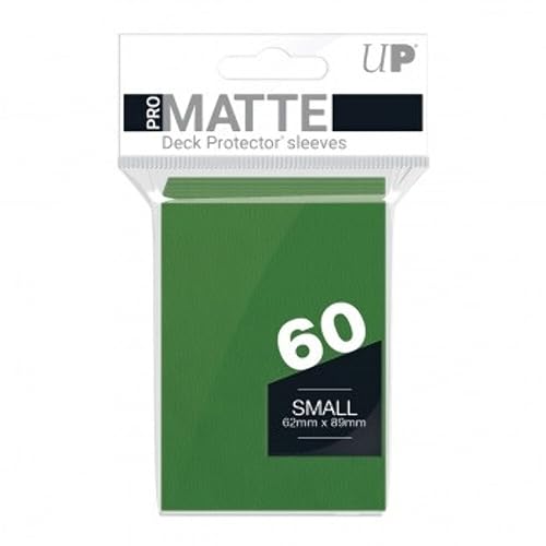 Ultra Pro 84265 - Small Sleeves - Matte - 60, grün Ultra Pro 84265 - Small Sleeves - Matte - 60, grün von Ultra Pro