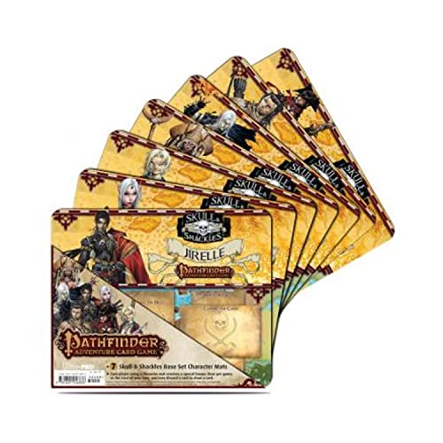 Ultra Pro 84376 - Pathfinder Skull und Sha Base Set Mats, 7 Stück Ultra Pro 84376 - Pathfinder Skull und Sha Base Set Mats, 7 Stück von Ultra Pro