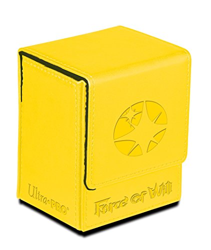 Ultra Pro 84699 - Force of Will Light Magic Stone Flip Box, Kartenspiel von Ultra Pro