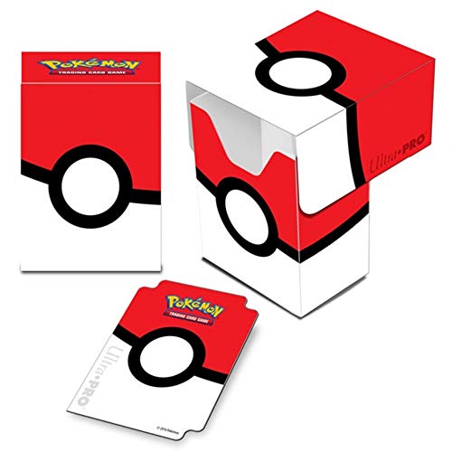 Ultra Pro 85121 Pokemon PKM Pokeball Deck Box Spiel, Rot/weiß/Schwarz von Ultra Pro