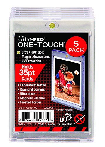 Ultra Pro UP - 35PT UV ONE-Touch Magnetic Holder (5 Count Retail Pack) von Ultra Pro