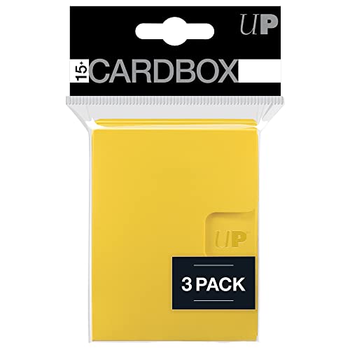 UP - PRO 15+ Card Box 3-Pack: Yellow UP - PRO 15+ Card Box 3-Pack: Yellow von Ultra Pro