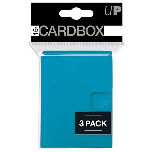 UP - PRO 15+ Card Box 3-Pack: Light Blue UP - PRO 15+ Card Box 3-Pack: Light Blue von Ultra Pro