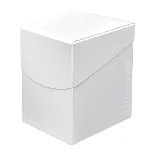 Ultra Pro 85682 Eclipse Pro 100+ Deck Box, arktic White, weiß (Arctic White), 10cm x 7.5cm x 8cm von Ultra Pro