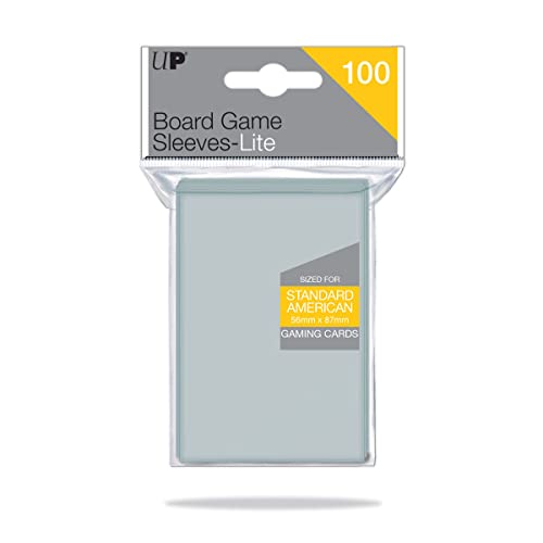 Ultra Pro UP - Lite Standard American Board Game Sleeves 56mm x 87mm(100 Sleeves) Ultra Pro UP - Lite Standard American Board Game Sleeves 56mm x 87mm(100 Sleeves) von Ultra Pro