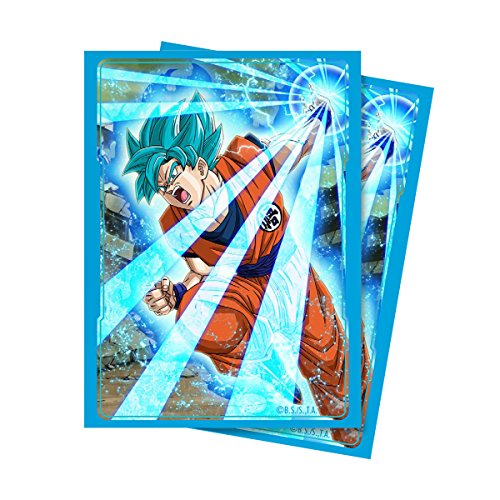 Ultra Pro Abysse Corp_ACCDBS003 Pc Dragon Ball Super Goku Schutzhüllen, Blau, 65 Karat, 5 Stück, Mehrfarbig von Ultra Pro
