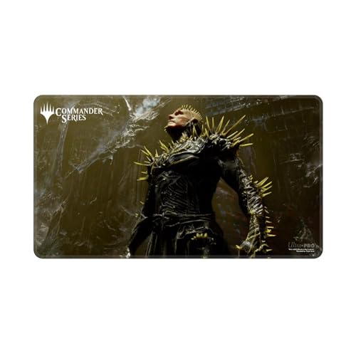 Ultra Pro - Commander Series #1 Mono - K'rrik Stitched Playmat for Magic: The Gathering, Limited Edition MTG Gaming Zubehör Oversize Mousepad für Gamer von Ultra Pro