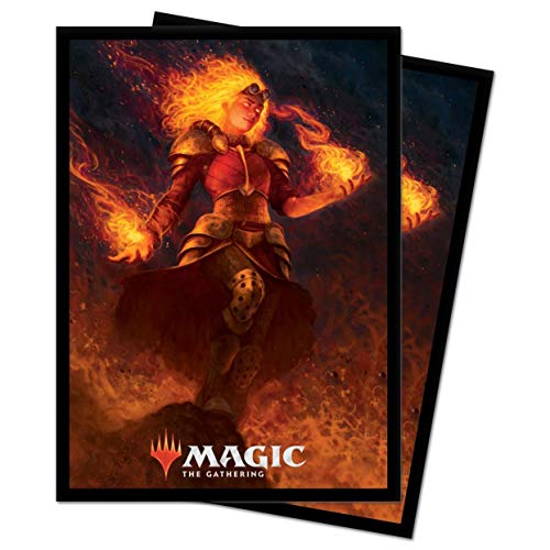 Ultra Pro Core Set 2021 100, Chandra, Heart of Fire Kartenhüllen Kartenfolien Sleeves, Standardgröße von Ultra Pro