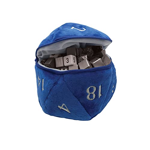 UP - D20 Plush Dice Bag - Blue von Ultra Pro