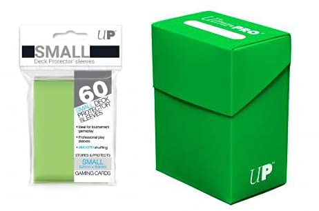 Ultra Pro Deck Box + 60 Small Size Protector Sleeves - Hellgrün - Limegreen - Yu-Gi-Oh! - Japanese Mini Ultra Pro Deck Box + 60 Small Size Protector Sleeves - Hellgrün - Limegreen - Yu-Gi-Oh! - Japanese Mini von Ultra Pro
