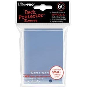 Ultra Pro Deck Protector - 60 Small Size Sleeves - Klar - Clear - Kartenhüllen von Ultrapro