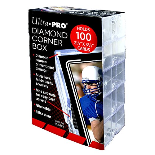 Ultra Pro Diamant Ecke Feld, um Halt 100 + Sport Trading Karten (10 Pack) von Ultra Pro