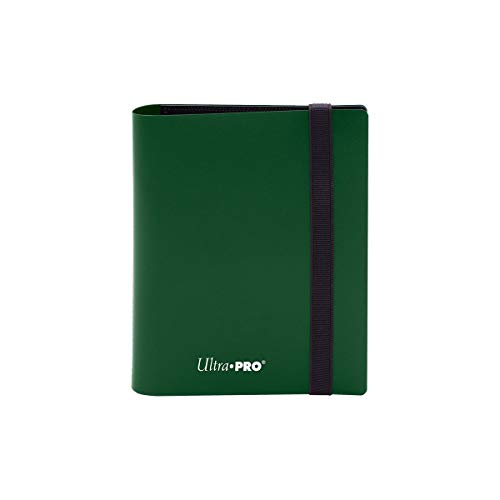 Ultra Pro E-15368 Pocket Binder Eclipse Pro-Mappe, 2 Fächer, Waldgrün, Einfarbig von Ultra Pro