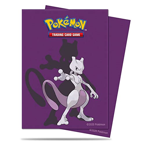 Ultra Pro E-15394 Standard-Deckschutzhüllen, Pokemon Mewtwo, 65 Stück, Mehrfarbig von Ultra Pro