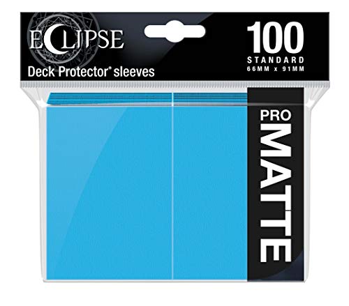 Ultra Pro E-15615 Eclipse Standardhüllen, matt, 100 Stück, Himmelblau von Ultra Pro