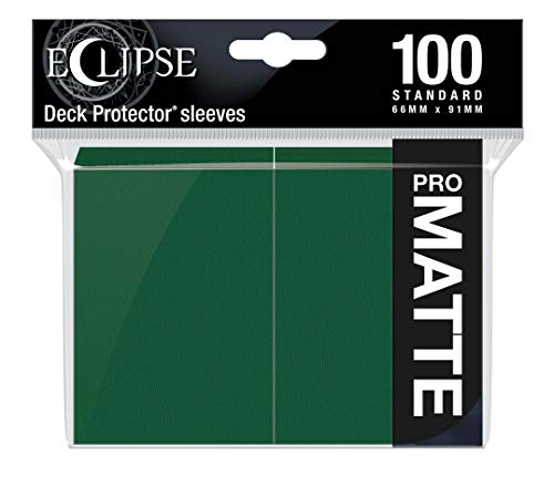 Ultra Pro E-15617 Eclipse Standard Matte Sleeves 100er Pack Forest Green von Ultra Pro