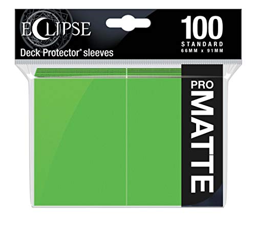 Ultra Pro E-15618 Eclipse Standardhüllen, matt, 100 Stück, Limettengrün, lindgrün Ultra Pro E-15618 Eclipse Standardhüllen, matt, 100 Stück, Limettengrün, lindgrün von Ultra Pro