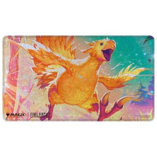 Ultra Pro Final Fantasy x Universes Beyond Traveling Chocobo (Golden) Holofoil Playmat for Magic: The Gathering von Ultra Pro