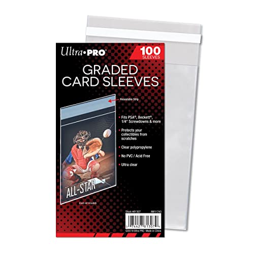 Ultra Pro Graded Card Sleeves wiederverschließbar Ultra Pro Graded Card Sleeves wiederverschließbar von Ultra Pro