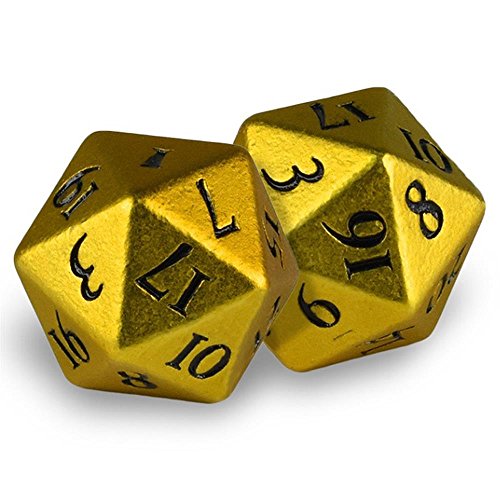 Ultra Pro Heavy Metal D20 Dice - Bumblebee Ultra Pro Heavy Metal D20 Dice - Bumblebee von Ultra Pro