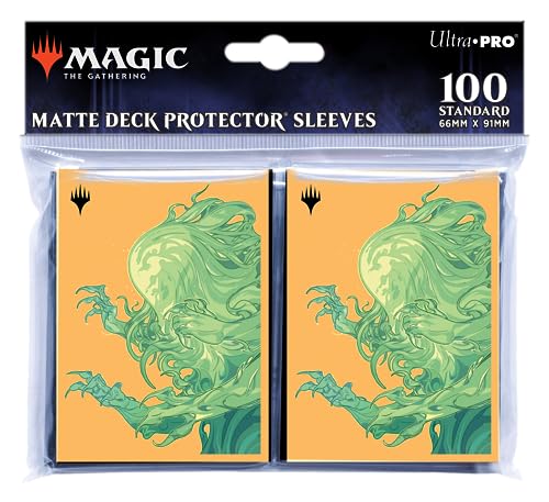 Ultra Pro - MTG Commander Masters 100ct Kartenhüllen in Standardgröße - Omnath, Locus of Mana Artwork, Mattes Finish mit ChromaFusion Technologie, Protect Magic: The Gathering Cards, Karten in Ultra Pro - MTG Commander Masters 100ct Kartenhüllen in Standardgröße - Omnath, Locus of Mana Artwork, Mattes Finish mit ChromaFusion Technologie, Protect Magic: The Gathering Cards, Karten in von Ultra Pro