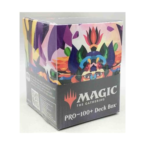 Ultra Pro - MTG The Lost Caverns of Ixalan 100+ Card Deck Box, Huatli, Poet of Unity for Magic: The Gathering, Protect & Store Commander MTG Decks, Sammelkartenaufbewahrung von Ultra Pro